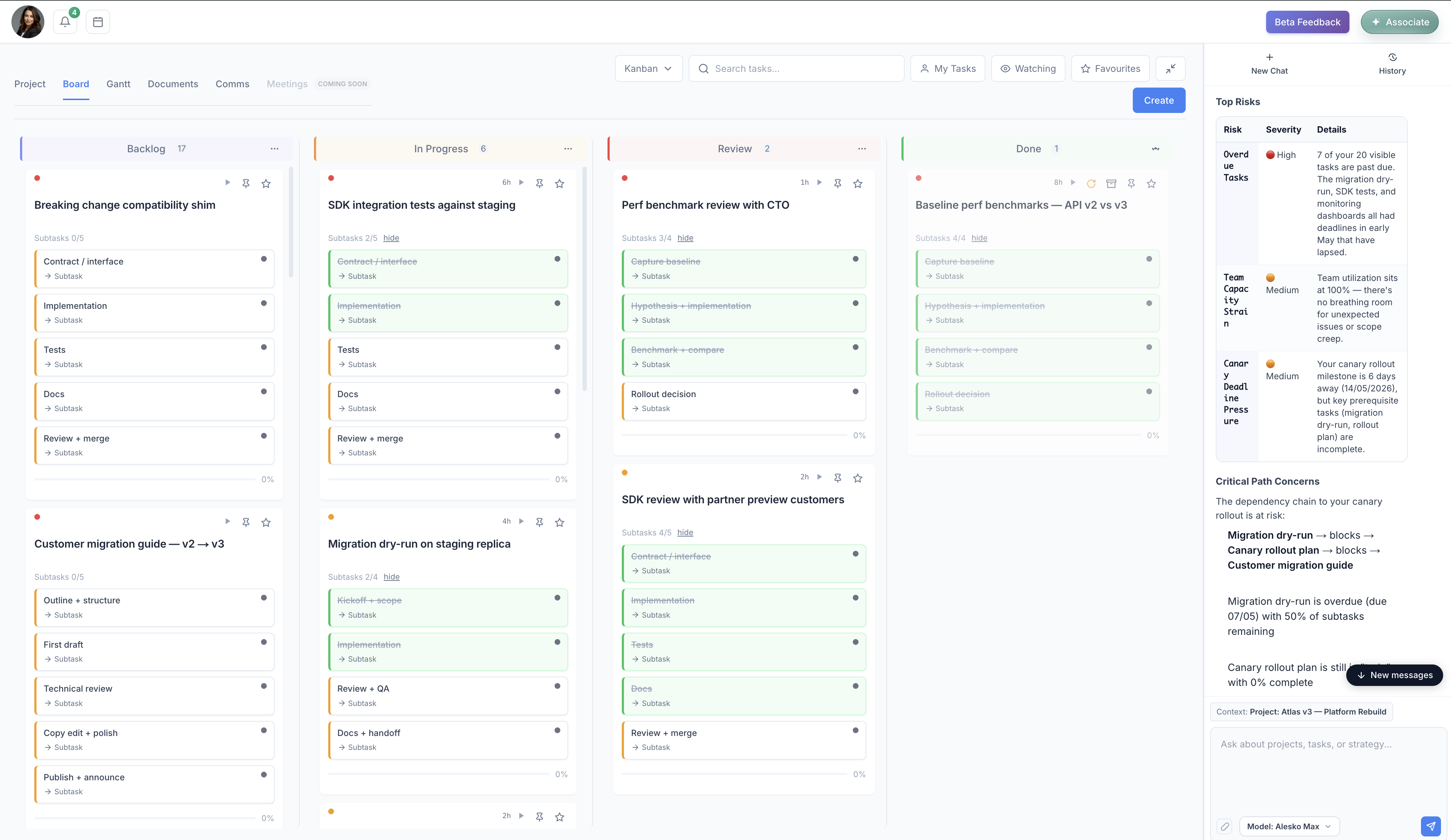 Bluprint Dashboard
